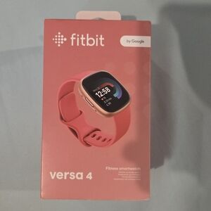Fitbit Versa 4 Coral Smartwatch